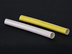 Isolierschlauch aus Glasfaser, mit Silikongummi beschichtet
